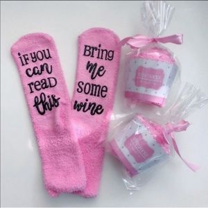 If You Can Read This Bring Me Some Wine Socks